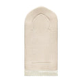 Padded Prayer Mat with Luxury Sand Arched Design by Urban Rugs UK