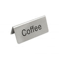 Stainless Steel Coffee Table Sign