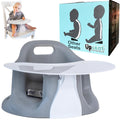 Upseat – The Original Ergonomic Baby Floor & Booster Seat with Tray (4–24 Months)