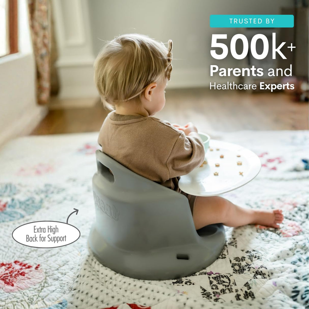 Upseat – The Original Ergonomic Baby Floor & Booster Seat with Tray (4–24 Months)