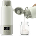 Visnok Portable Milk Warmer — 17oz Capacity, Fast Heating, Pasteurization, Travel Ready