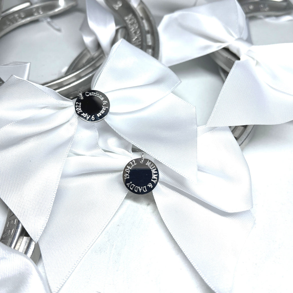 Personalised Wedding Horseshoe | Engraved Lucky Charm